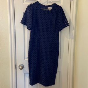 Rachel Parcell navy blue dress